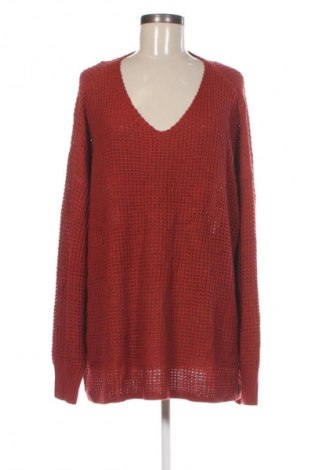 Дамски пуловер Aniston, Размер 3XL, Цвят Червен, Цена 46,99 лв.