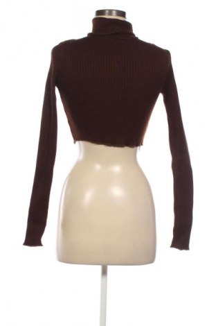 Damski sweter Bershka, Rozmiar S, Kolor Brązowy, Cena 66,67 zł