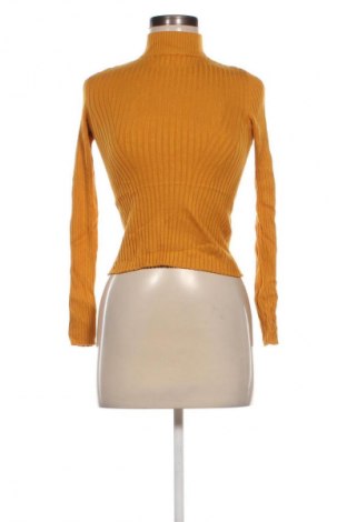 Дамски пуловер Bershka, Размер S, Цвят Жълт, Цена 15,99 лв.
