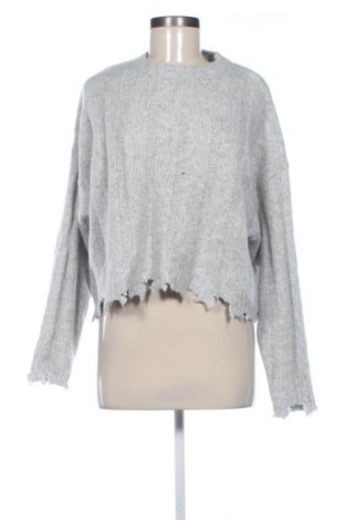 Дамски пуловер Bershka, Размер S, Цвят Сив, Цена 20,99 лв.