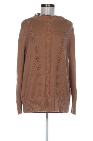 Pulover de femei Bpc Bonprix Collection, Mărime XL, Culoare Maro, Preț 76,32 Lei