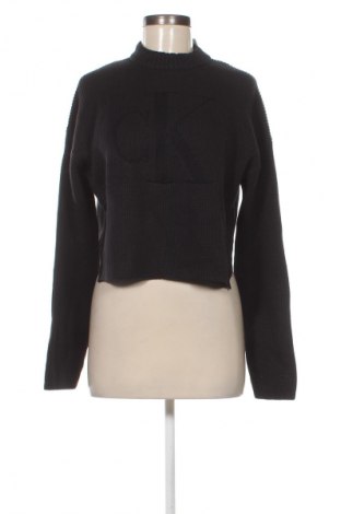 Pulover de femei Calvin Klein Jeans, Mărime S, Culoare Negru, Preț 476,99 Lei