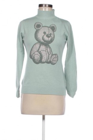 Damski sweter Ebelieve, Rozmiar L, Kolor Zielony, Cena 66,67 zł