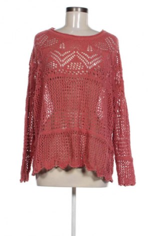 Дамски пуловер Gina, Размер XXL, Цвят Червен, Цена 29,33 лв.