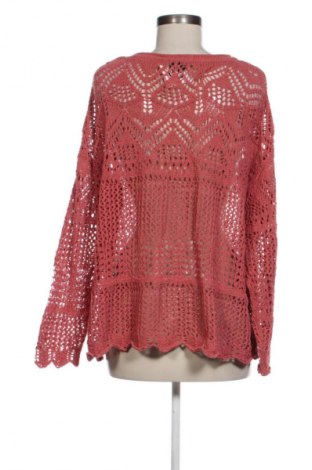 Дамски пуловер Gina, Размер XXL, Цвят Червен, Цена 29,33 лв.