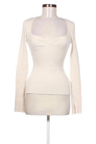 Дамски пуловер H&M, Размер M, Цвят Екрю, Цена 28,88 лв.