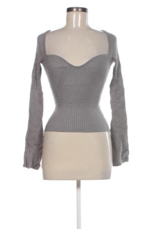 Дамски пуловер H&M, Размер S, Цвят Сив, Цена 25,99 лв.