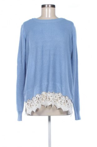 Дамски пуловер Janina, Размер L, Цвят Син, Цена 20,99 лв.