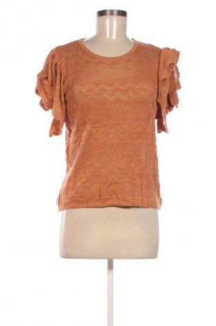 Дамски пуловер Jdy, Размер L, Цвят Оранжев, Цена 5,99 лв.