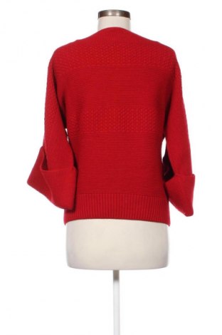 Дамски пуловер Lacoste, Размер M, Цвят Червен, Цена 73,99 лв.
