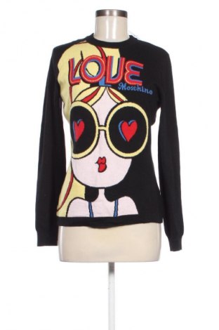 Damski sweter Love Moschino, Rozmiar M, Kolor Kolorowy, Cena 377,01 zł