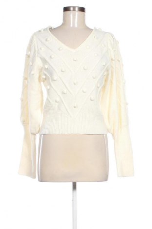 Damski sweter NA-KD, Rozmiar M, Kolor ecru, Cena 94,34 zł