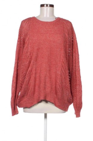 Γυναικείο πουλόβερ ONLY Carmakoma, Μέγεθος XL, Χρώμα Κόκκινο, Τιμή 10,99 €