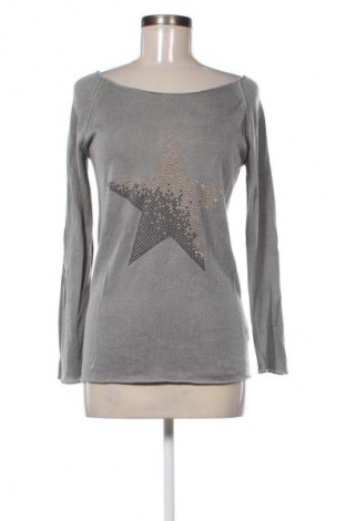 Дамски пуловер Rich & Royal, Размер S, Цвят Сив, Цена 62,56 лв.