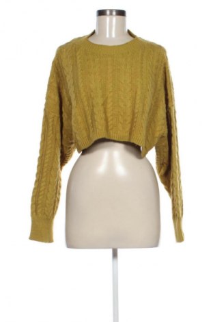 Damski sweter Stradivarius, Rozmiar M, Kolor Żółty, Cena 48,99 zł