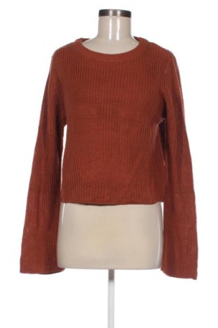 Дамски пуловер Stradivarius, Размер L, Цвят Кафяв, Цена 29,33 лв.