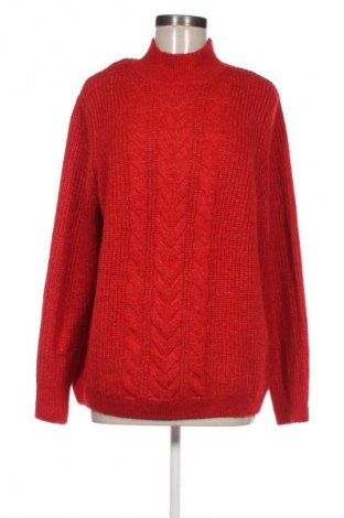 Дамски пуловер TCM, Размер XXL, Цвят Червен, Цена 29,33 лв.