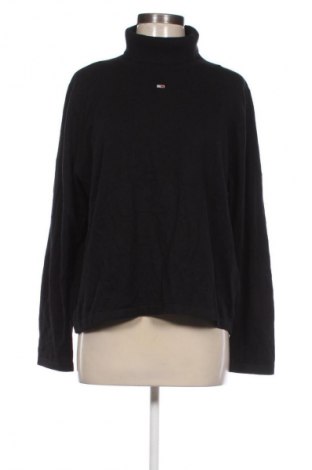 Дамски пуловер Tommy Jeans, Размер 3XL, Цвят Черен, Цена 189,99 лв.
