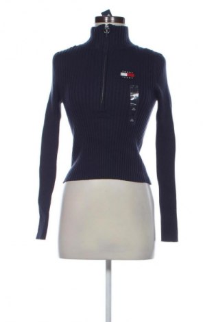Damski sweter Tommy Jeans, Rozmiar XS, Kolor Niebieski, Cena 507,52 zł