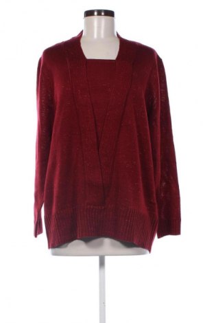 Damski sweter Unbranded, Rozmiar XXL, Kolor Czerwony, Cena 66,67 zł
