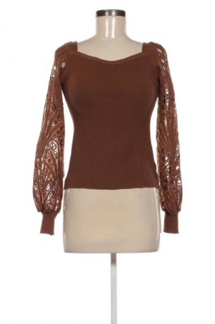 Damski sweter Unbranded, Rozmiar M, Kolor Brązowy, Cena 66,67 zł