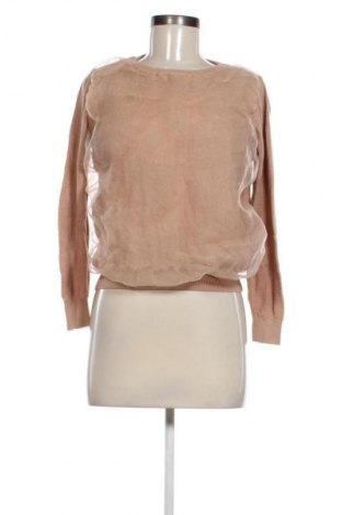 Damski sweter United Colors Of Benetton, Rozmiar M, Kolor Brązowy, Cena 94,25 zł