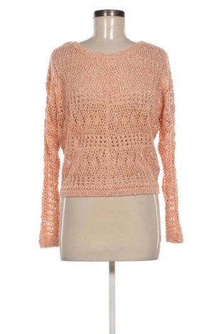 Дамски пуловер VILA, Размер XS, Цвят Оранжев, Цена 13,99 лв.