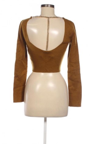 Damski sweter Zara, Rozmiar S, Kolor Brązowy, Cena 71,99 zł