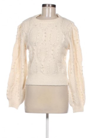 Damski sweter Zara, Rozmiar S, Kolor ecru, Cena 62,92 zł