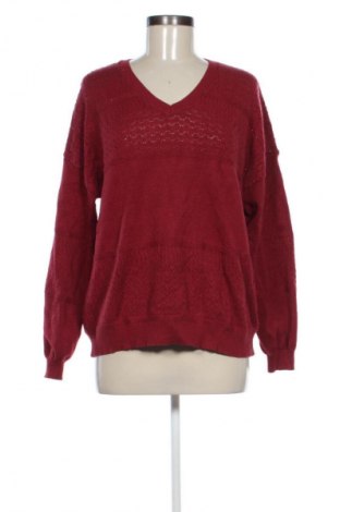 Pulover de femei Zeagoo, Mărime XXL, Culoare Roșu, Preț 93,99 Lei