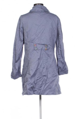 Damen Trench Coat Cream, Größe L, Farbe Blau, Preis € 61,99