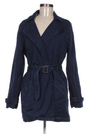 Trench de femei Jeanswest, Mărime XL, Culoare Albastru, Preț 252,63 Lei