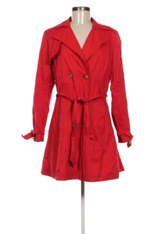 Damen Trenchcoat Naf Naf, Größe M, Farbe Rot, Preis 16,99 €