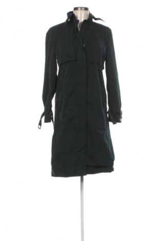 Damen Trenchcoat Zara, Größe M, Farbe Grün, Preis 28,99 €