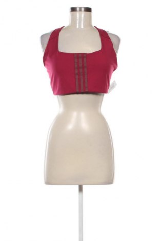 Дамски спортен топ Adidas, Размер L, Цвят Червен, Цена 34,00 лв.