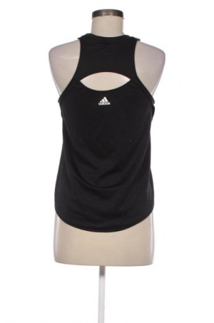 Γυναίκειο αθλητικό τοπ Adidas, Μέγεθος S, Χρώμα Μαύρο, Τιμή 17,39 €