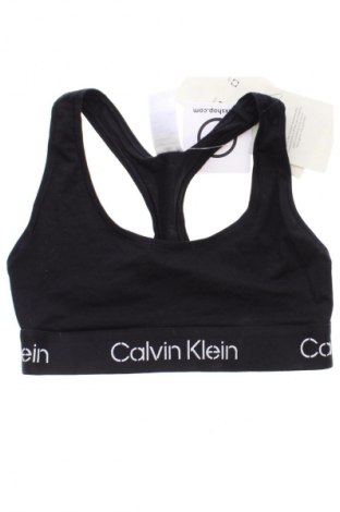 Damski sportowy top Calvin Klein, Rozmiar S, Kolor Czarny, Cena 158,99 zł