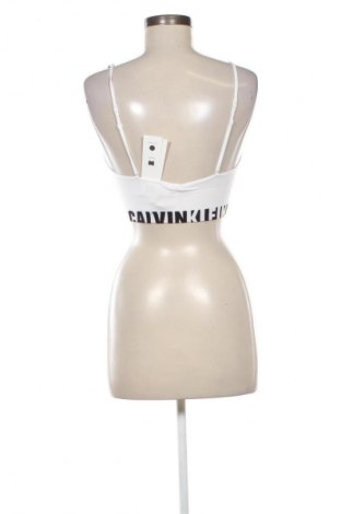 Дамски спортен топ Calvin Klein, Размер XS, Цвят Екрю, Цена 77,00 лв.