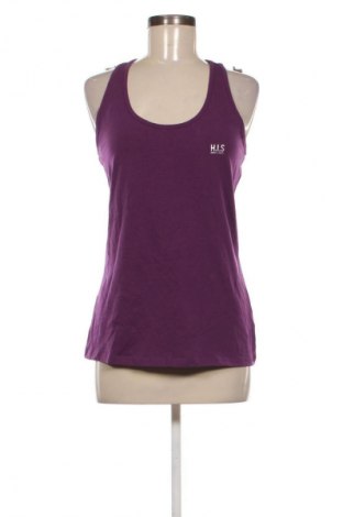 Damski sportowy top H.I.S, Rozmiar M, Kolor Fioletowy, Cena 39,99 zł