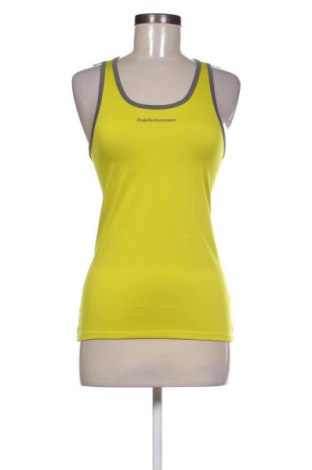 Damen Sporttop Peak Performance, Größe XS, Farbe Gelb, Preis 20,97 €