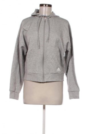 Дамски суитшърт Adidas, Размер XS, Цвят Сив, Цена 48,88 лв.