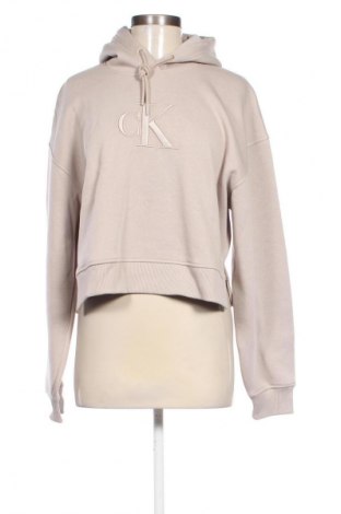 Γυναικείο φούτερ Calvin Klein Jeans, Μέγεθος S, Χρώμα  Μπέζ, Τιμή 80,99 €
