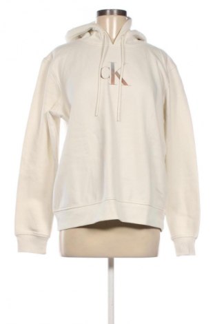 Damen Sweatshirt Calvin Klein Jeans, Größe L, Farbe Ecru, Preis 104,99 €