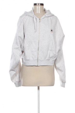 Γυναικείο φούτερ Converse, Μέγεθος M, Χρώμα Γκρί, Τιμή 23,99 €