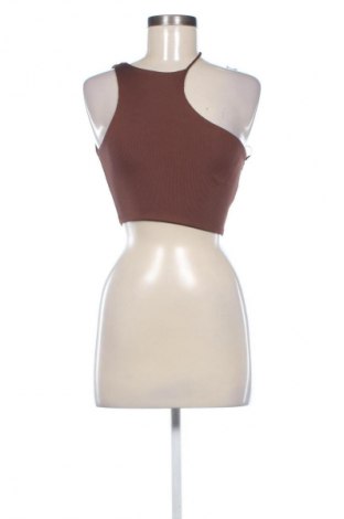 Damski top Bershka, Rozmiar XS, Kolor Brązowy, Cena 67,41 zł