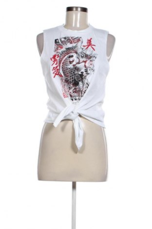 Damski top Bershka, Rozmiar M, Kolor Biały, Cena 53,99 zł