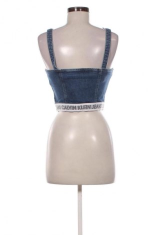 Damentop Calvin Klein Jeans, Größe S, Farbe Blau, Preis € 19,99