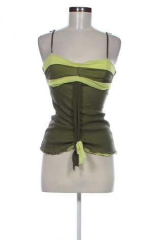 Top de femei Clockhouse, Mărime M, Culoare Verde, Preț 38,99 Lei