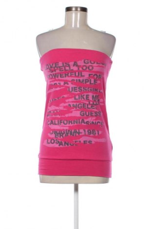 Γυναικείο τοπ Guess, Μέγεθος M, Χρώμα Ρόζ , Τιμή 27,99 €