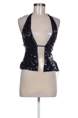 Дамски топ SHEIN, Размер S, Цвят Син, Цена 23,99 лв.